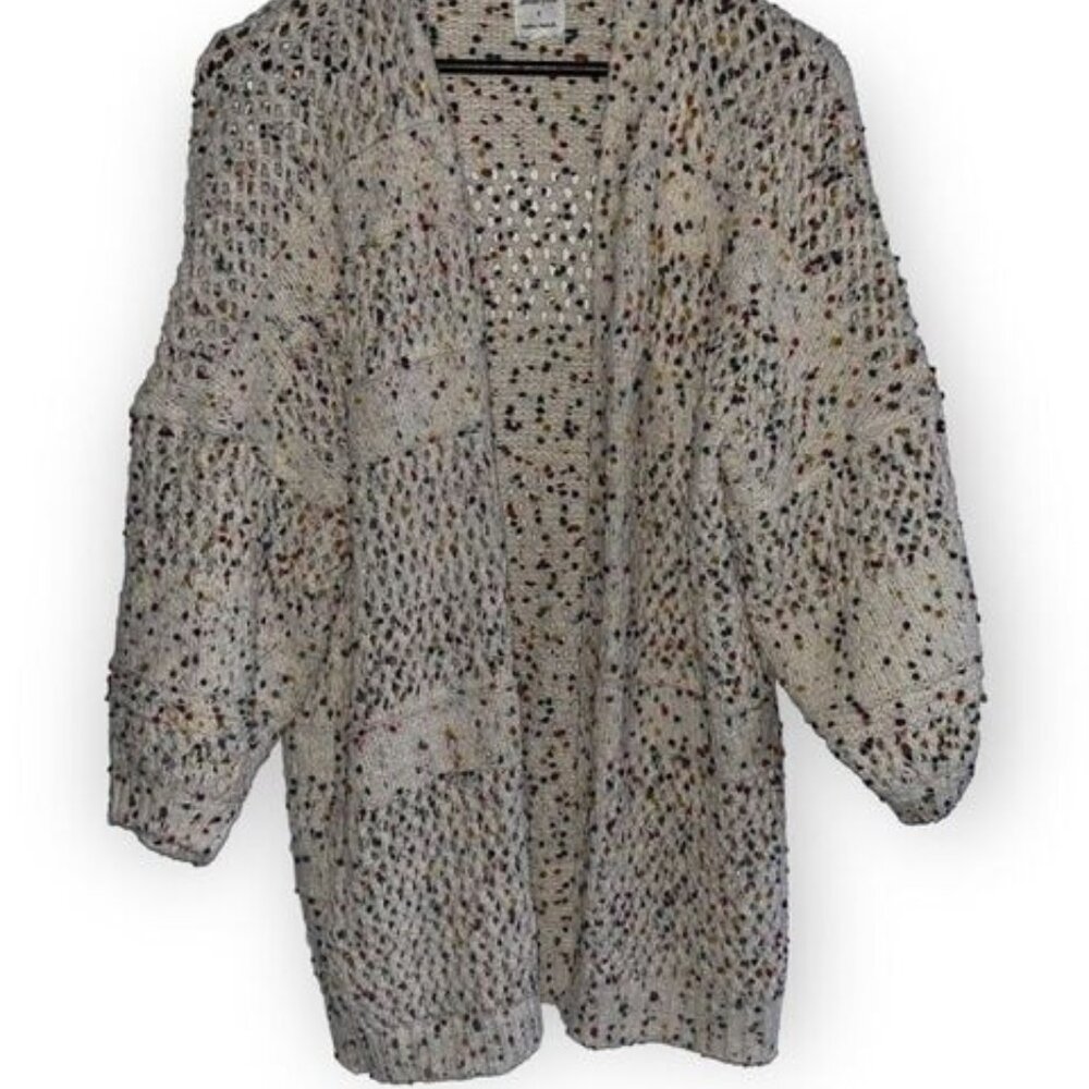 Amaryllis Women's Ashlee Nichols Collab Knit Open Sweater Cardigan